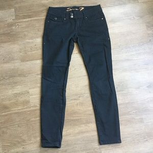 Seven7 black skinny jeans